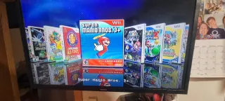 NINTENDO WII + DISCO DURO 500GB CON JUEGOS  VARIOS