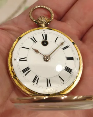 Reloj de bolsillo catalino circa 1790