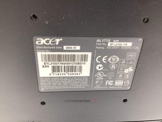 monitor tft acer al1715 17 lcd