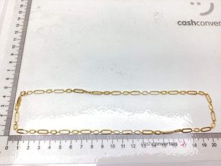 cadena oro 18k 21cm