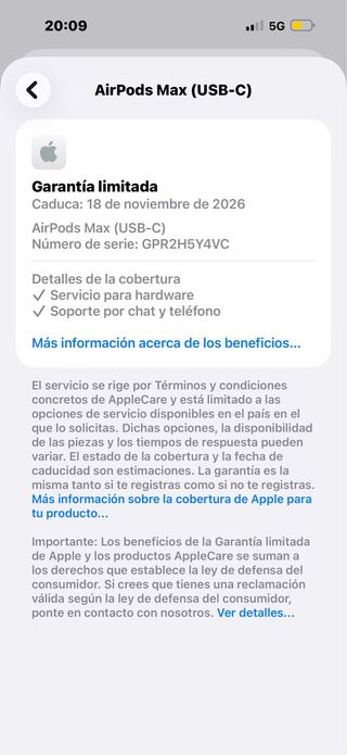 AirPods Max a estrenar, precintados