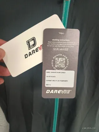 Maillot Ciclismo DAREVIE Negro