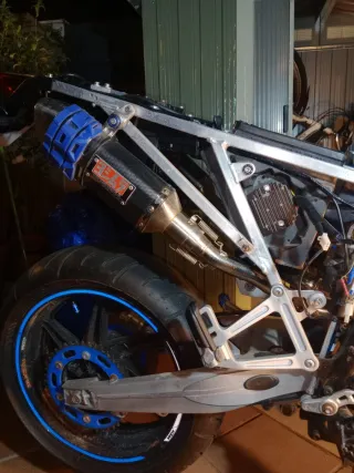 KTM 625 Supermotard Negra