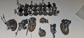 5 Barrow knight  27 circa deathrattle  1 Wightking