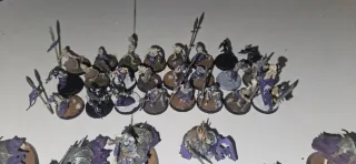 5 Barrow knight  27 circa deathrattle  1 Wightking