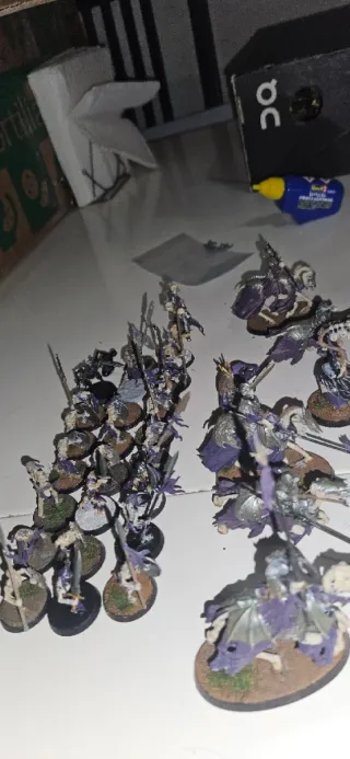 5 Barrow knight  27 circa deathrattle  1 Wightking