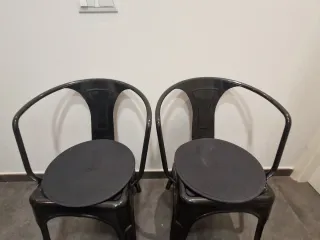 Sillas Tolix Negras