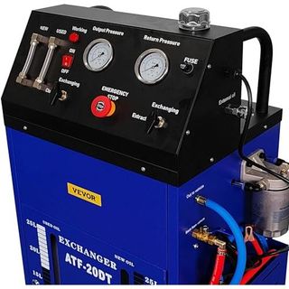 Máquina de Intercambio de Fluido de Transmisión Automática DC 12V, Dispositivo de Lavado de Líquido de Engranaje Exchanger 0-60PSI, Limpiador de Intercambio de Aceite para Cambio de Aceite de Caja...