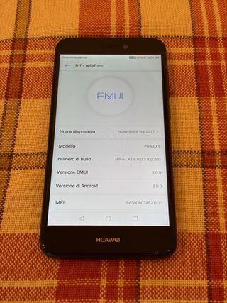 Huawei P8 Lite Nero