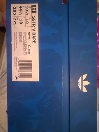 Adidas Superstar x Bape