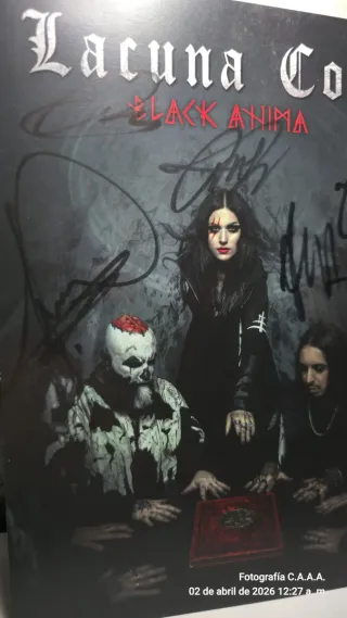 Lacuna Coil - Black Anima (Firmado)