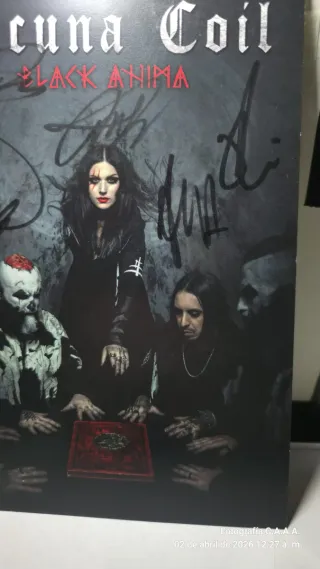 Lacuna Coil - Black Anima (Firmado)