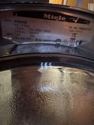 ESTA SEMANA Lavadora Miele Profesional