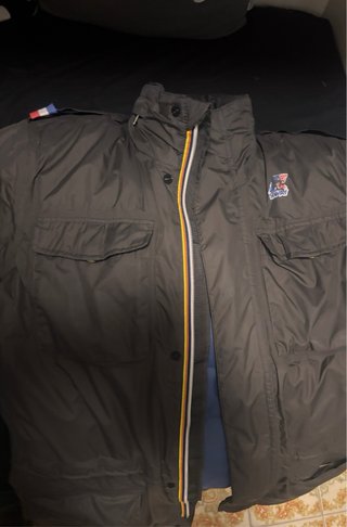 K-Way Giubbotto Marrone Isato ma buonissimo