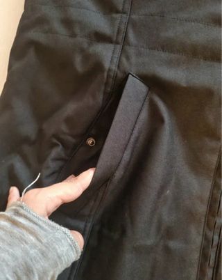 Abrigo porteo Wolff & Co. negro/gris