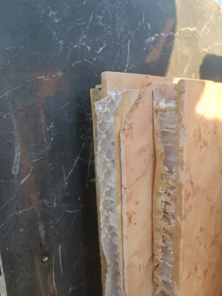 Láminas de mármol para pared