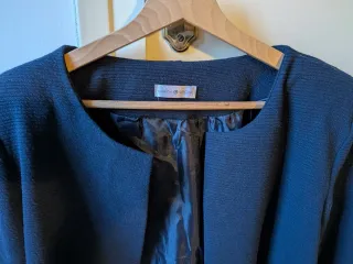 Americana corta Cache Cache azul Marino.