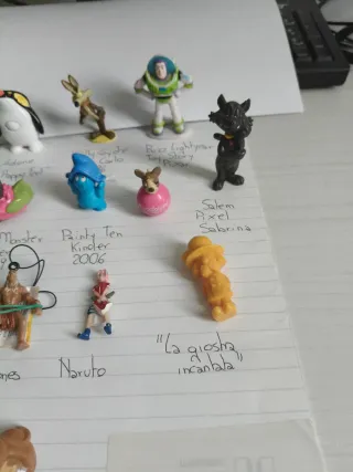 Sorpresine miste Kinder, Pixar, Disney