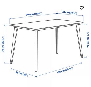 Mesa Comedor (Ikea Lisabo)
