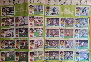 Álbum cromos fútbol Liga 1982-83 1ª División