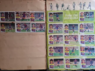 Álbum cromos fútbol Liga 1982-83 1ª División