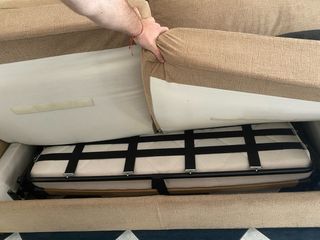 Sofá Cama Matrimonio Beige