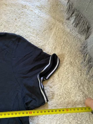 Polo Nike Negro Blanco Retro Y2K