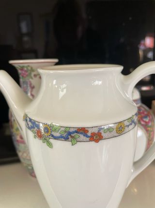 Coppia caffettiere porcellana Ginori antiche