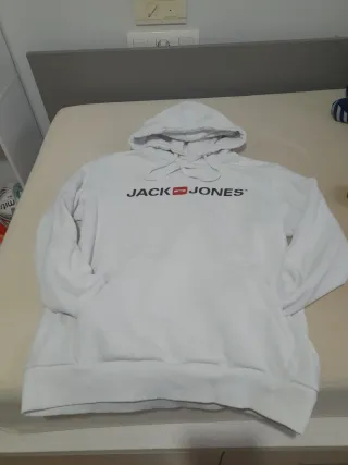 Sudadera Jack & Jones Blanca