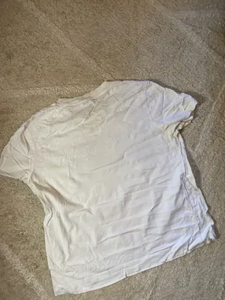 Camiseta Gant azul y blanca Talla S