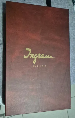 Camicia uomo Ingram borgogna taglia L, collo 16/41