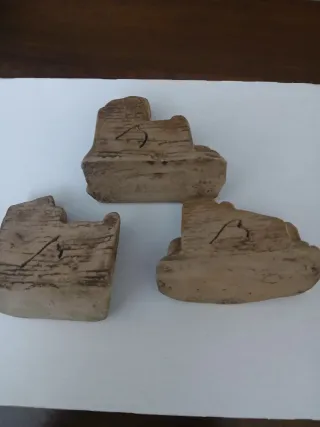 Set 3 casette terracotta