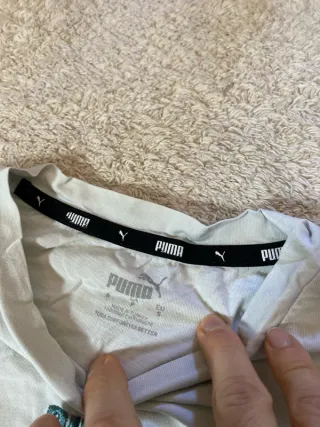 Camiseta Puma Azul Retro Sport