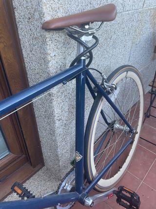 Bicicleta Urbana Azul