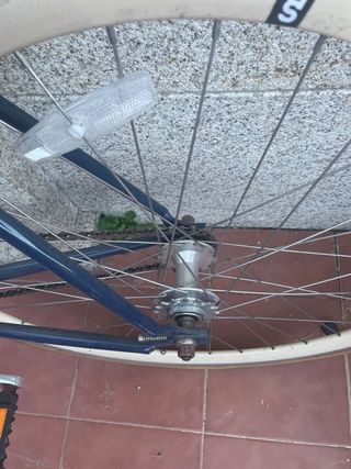 Bicicleta Urbana Azul