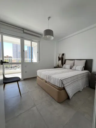 Apartamento en Benidorm en plaza triángular