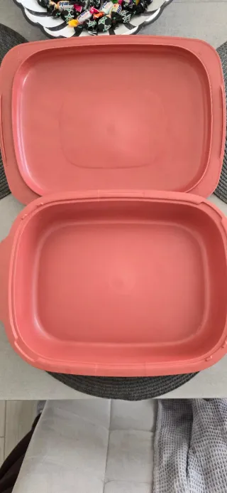 Lasagnera Tupperware Rosa