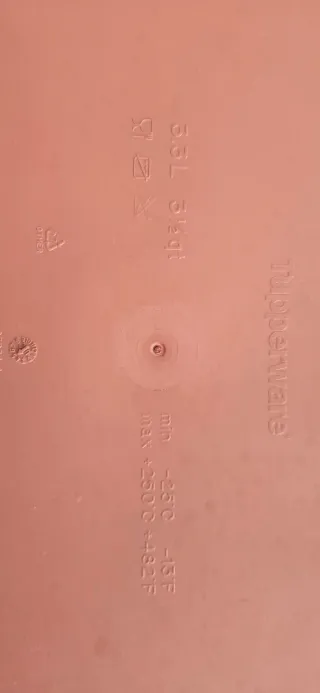 Lasagnera Tupperware Rosa