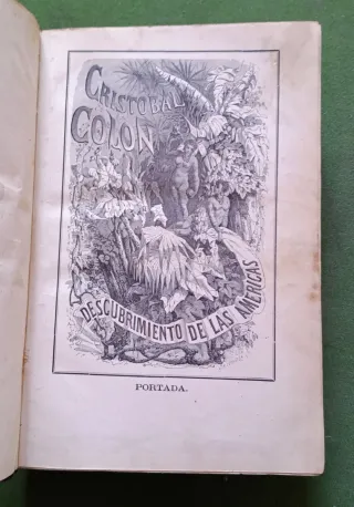 Cristóbal Colón.  Descubrimiento de América.  1867