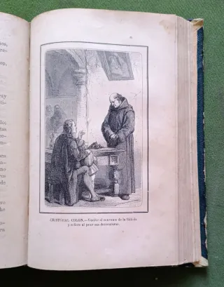 Cristóbal Colón.  Descubrimiento de América.  1867