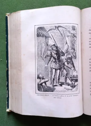 Cristóbal Colón.  Descubrimiento de América.  1867