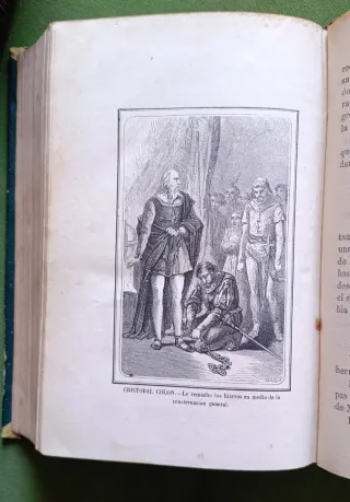 Cristóbal Colón.  Descubrimiento de América.  1867