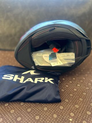 Casco Shark Talla S Nuevo con bolsa