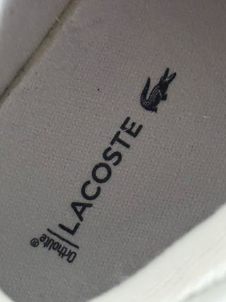 Zapatillas de piel nuevas Lacoste 39. Wntr Mid