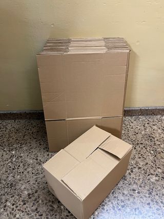 30 cajas cartón para mudanza