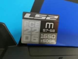 Casco Moto LS2 Pioneer 2 Negro/Azul/Rojo