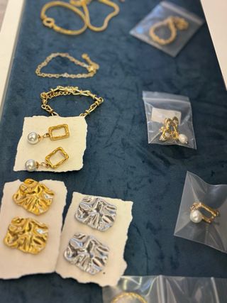 Lote Bisutería Joyería nuevo pendientes, pulseras
