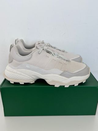 Zapatillas altas Lacoste blancas. Talla 44