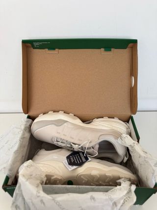 Zapatillas altas Lacoste blancas. Talla 44