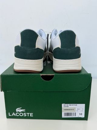 Zapatillas de piel nuevas Lacoste. Talla 44.5